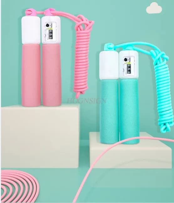 Kindergarten graduation gift, children's counter jump rope, special rope for beginners