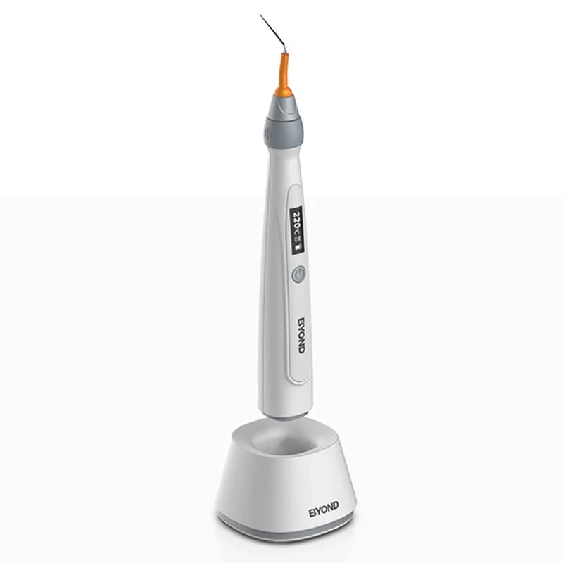 Kit penna riscaldante e pistola di riempimento con sistema di otturazione della guttaperca dentale wireless per endodonzia