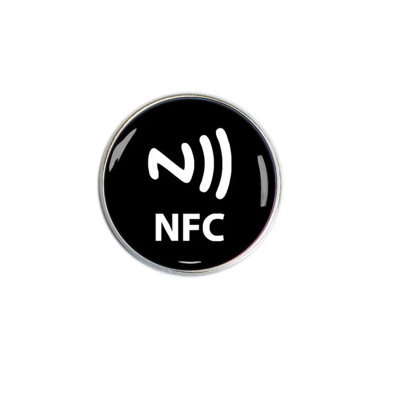 Programmable NFC Epoxy Smart Fridge Magnet Anti Metal NFC Tag NFC Fridge Magnet 13.56MHz