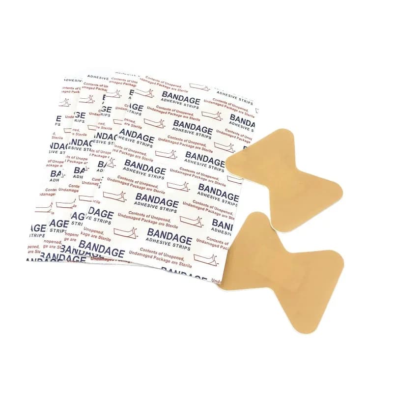 50 pz/lotto Punta Delle Dita Patch a Forma di Farfalla Cerotto Cerotti Impermeabili Medicazione della Ferita Patch per Bende Adesive di Primo Soccorso Nastro