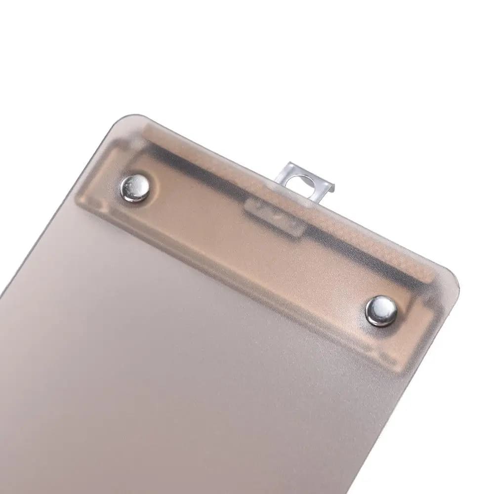 Cartella Portadocumenti A4 A5 A6 con Clip Dorata a Profilo Basso, Blocco per Appunti, Clipboard per Scrittura, Tavoletta per Scrivere