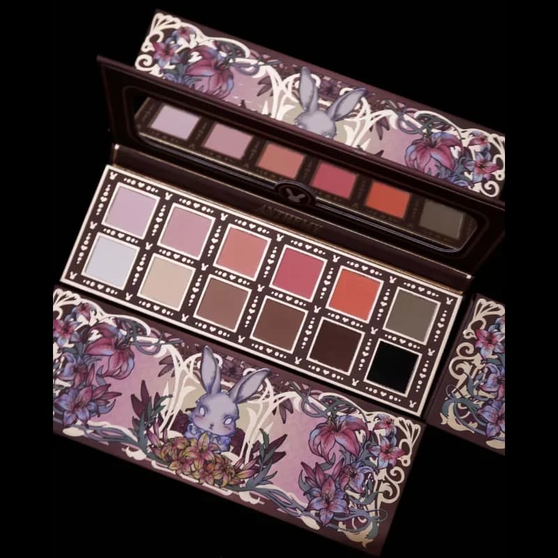 Anthemy Backlight Butterfly 12 colors opaque shade palette long-lasting cosmetics for waterproof makeup