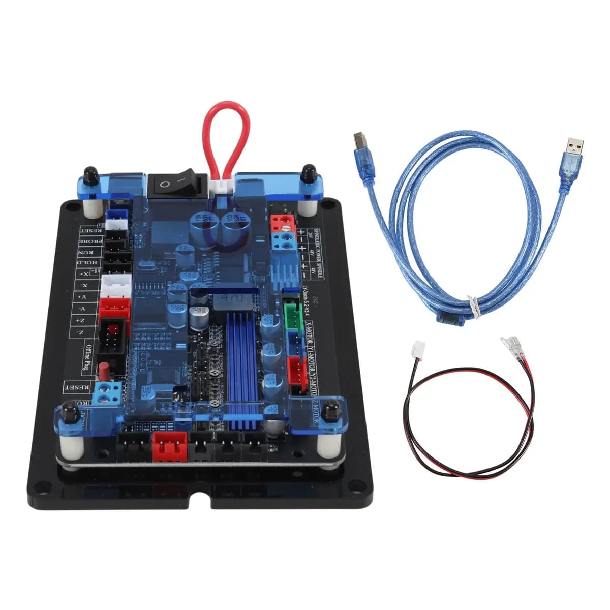(A99Z) GRBL 3- Control Board for DIY Mini CNC Engraver, Controller for Laser Engraver with USB Offline Control