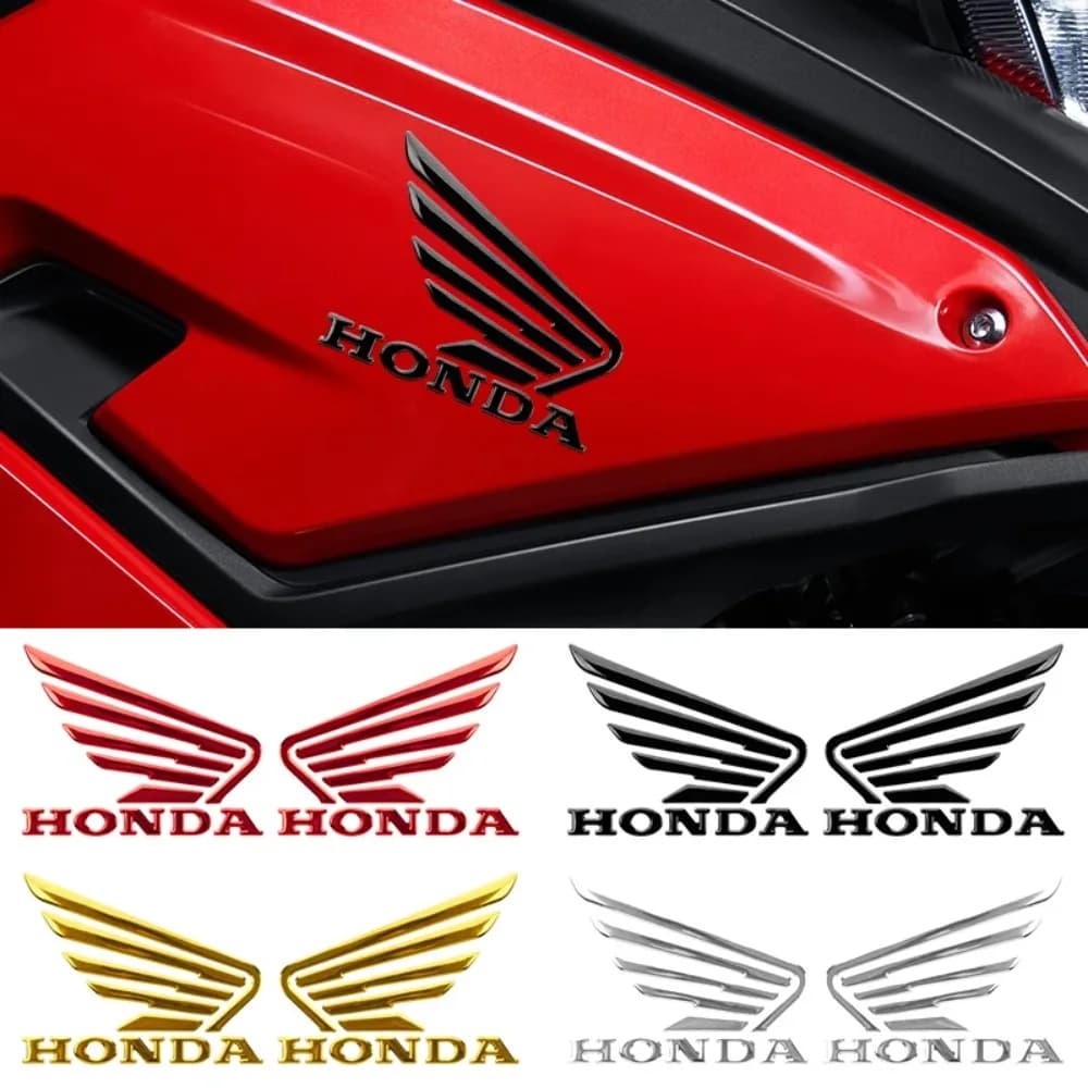 Honda Moto Decorazioni Decalcomania Emblema Moto Adesivo in vinile impermeabile e con protezione solare Adesivo per moto