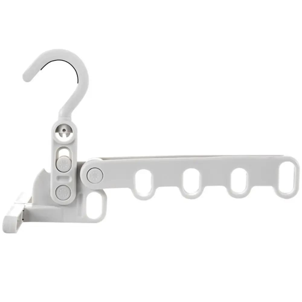 Foldable clothes rack Five-hole clothes hook for adjustable multifunctional corner clothes Practical home supplies