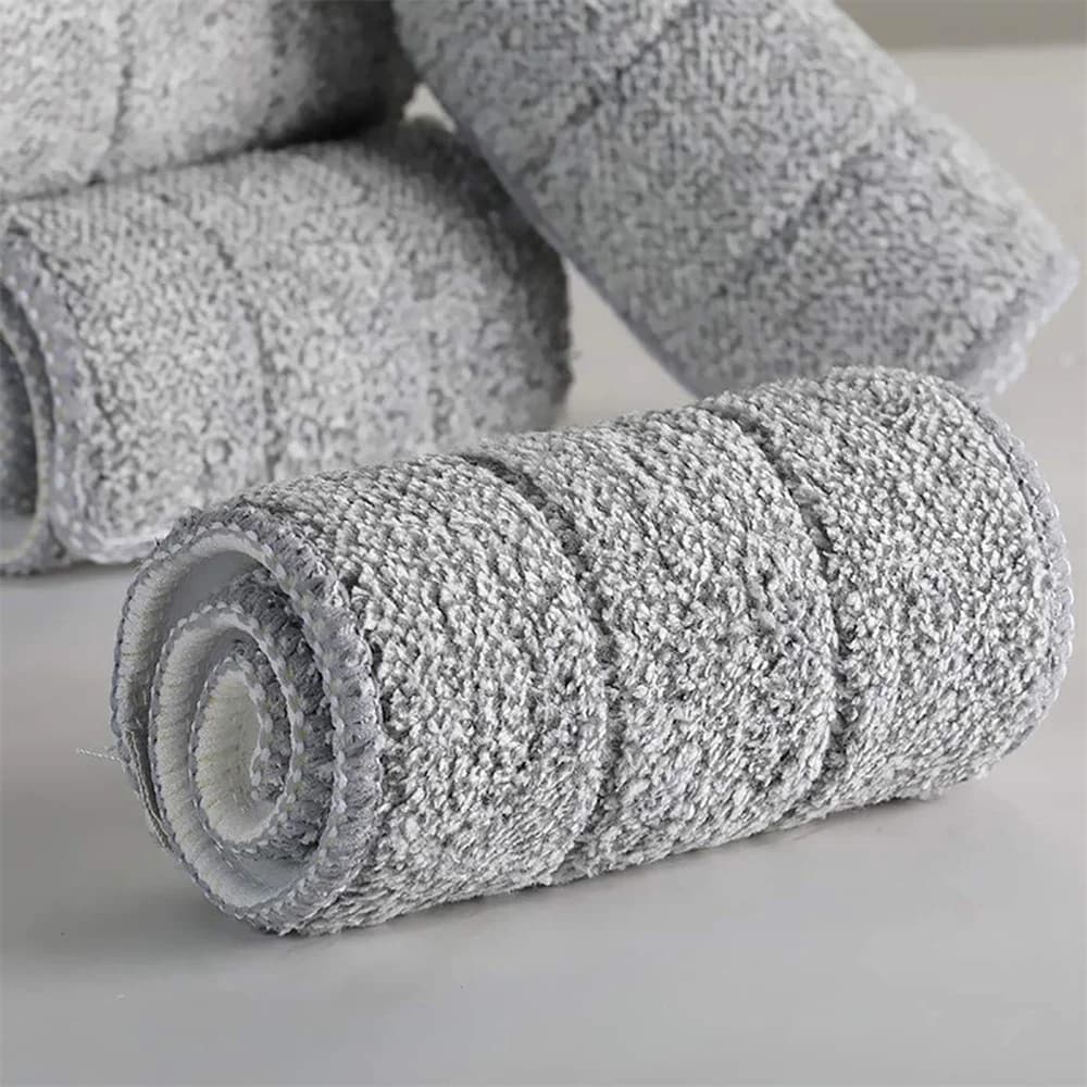 10 pz. Panni di Ricambio in Microfibra per Mop Spray, Compatibili con Sistemi per la Pulizia dei Pavimenti
