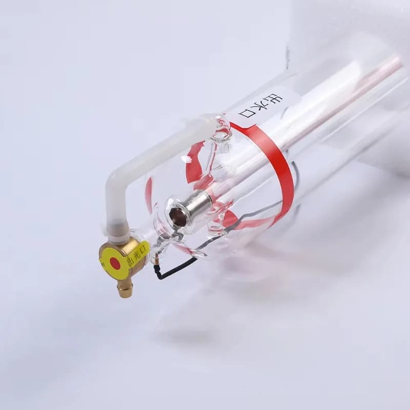 Nuovo Tubo Laser CO2 in Vetro da 40W 60W 80W 100W 130W 150W per Macchine per Incisione e Taglio