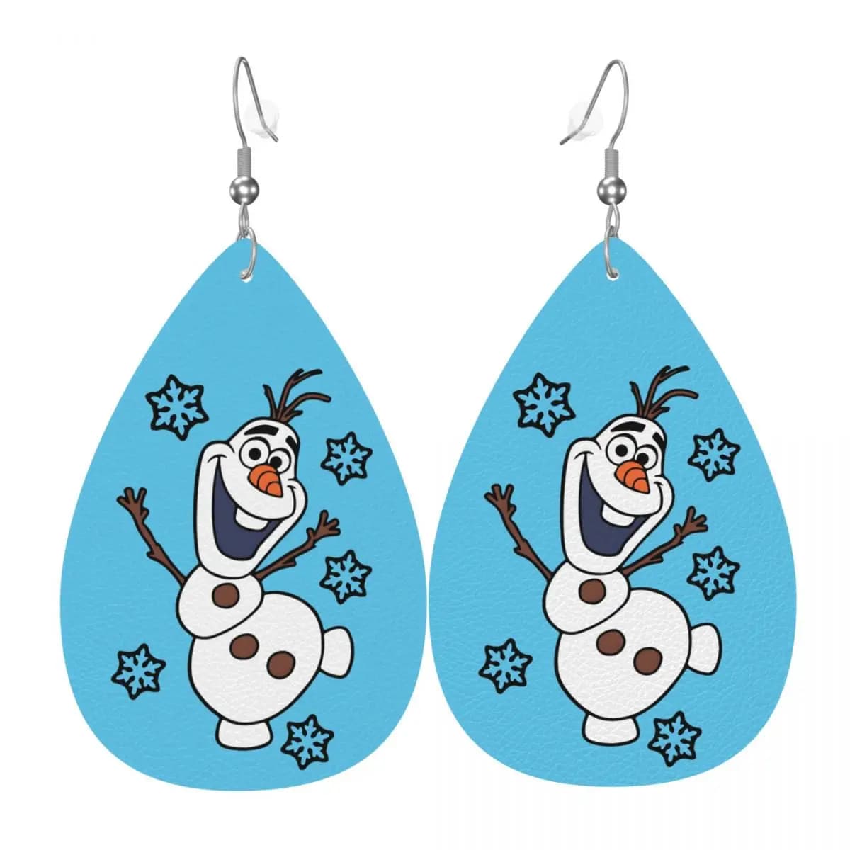 Orecchini Pendenti in Pelle con Cartoni Animati Personalizzati per Donne, Accessori di Gioielleria