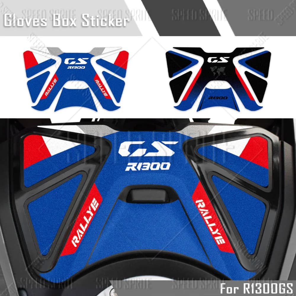 Per R1300GS R1300 GS Triple Nero Moto Portaoggetti Adesivi Decalcomanie di Protezione
