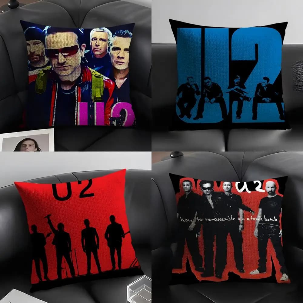 Pillow Case Pattern Printed Pillowcase For Living Room Sofa Cushion Cover & Bedroom Decor U2