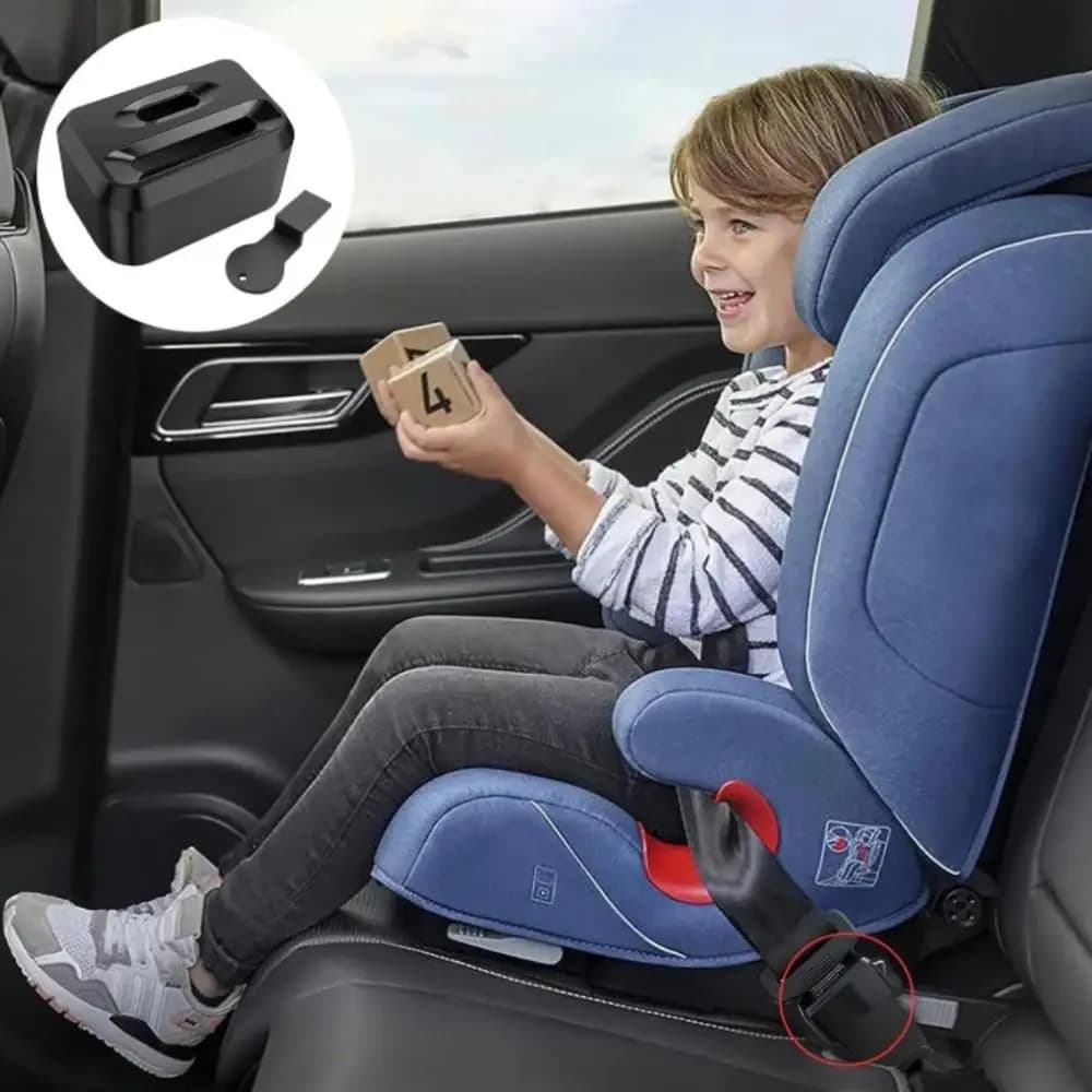 Safety Belt Clip for Reusable Car Anti-Fair Safety Clip for Children Easy to Use Prevents Unlocking Safety Belt Covers from Original Design
