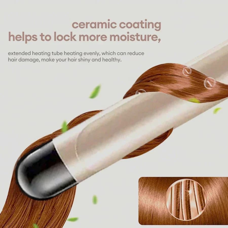 Portable curling iron, convenient for wave styling tools and curling, easy to use, perfect for styling anywhere