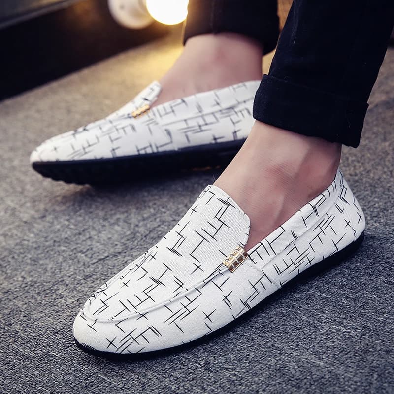 Mocassini Piatti da Uomo 2026, Scarpe Casual Comode e Traspiranti, Slip-On Morbidi per Guida, Mocassini Hombre