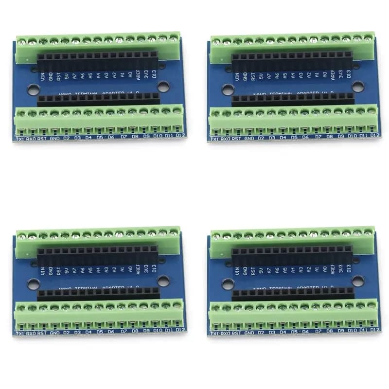 Scheda di espansione A99E-8X NANO IO Shield per Arduino UNO, adattatore terminale, semplice piastra di estensione, compatibile con AVR ATMEGA328P