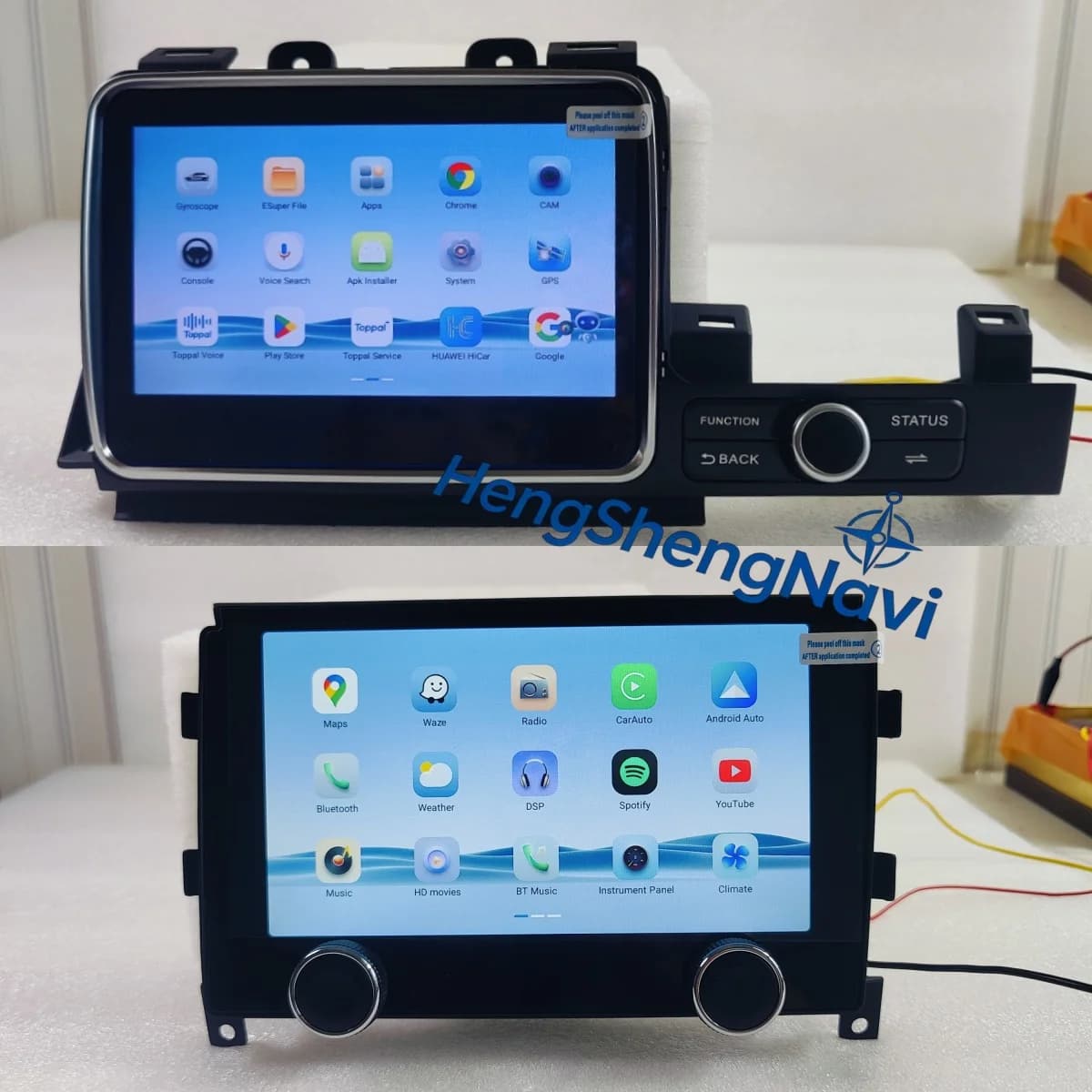 IPS RHD LHD Android 13 AC Control Wireless CarPlay Android Auto Plug&Play 4G WiFi GPS For Nissan GT-R R35 2008-2016 Stereo