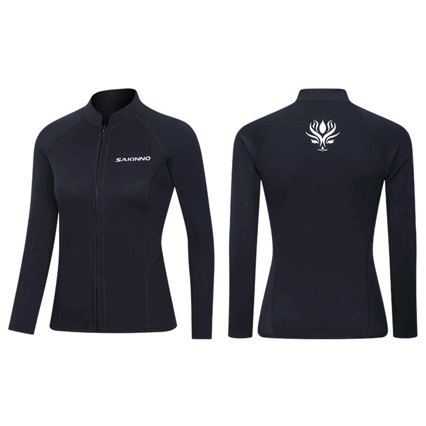2/3 mm neoprene jacket and trousers Men Women's Separate Mute Underwater Fishing Snorkeling Surf Winter thermal bath costume