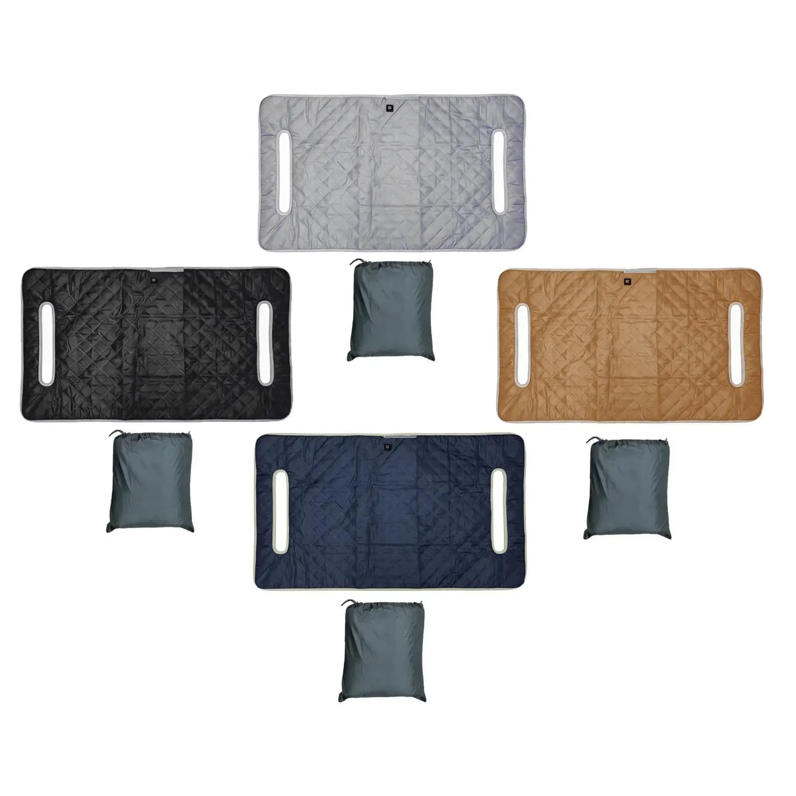 Comfortable Golf Cart Seat Cover USB Heated Blanket Plush Cushion Protector for Most Two Seat Club