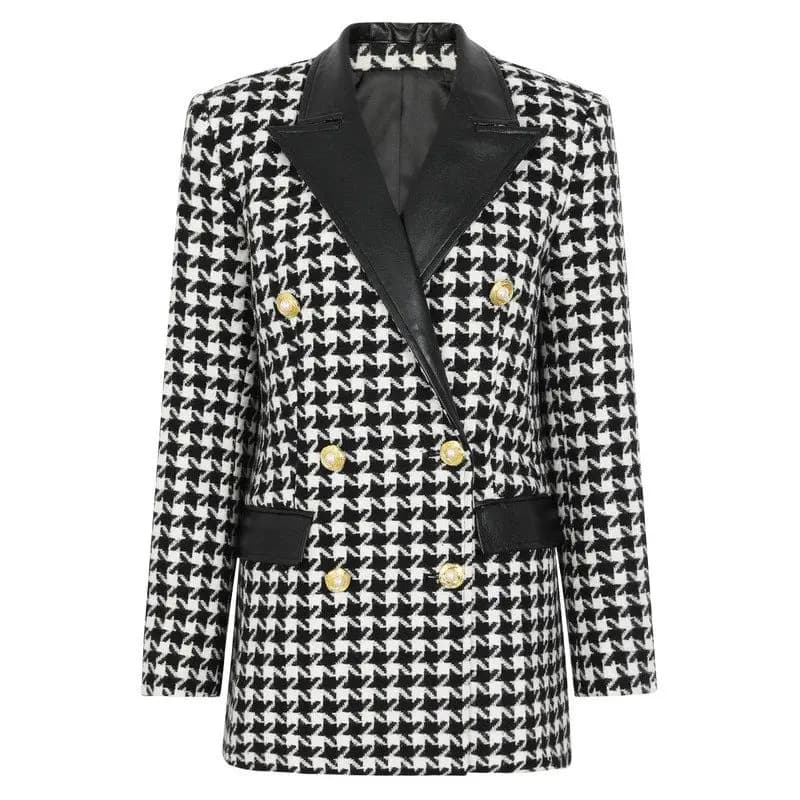 Elegante Giacca a Maniche Lunghe, Stile Professionale alla Moda, Taglio Dritto per Donna, Capospalla Elegante Primavera-Autunno, Nuova Collezione