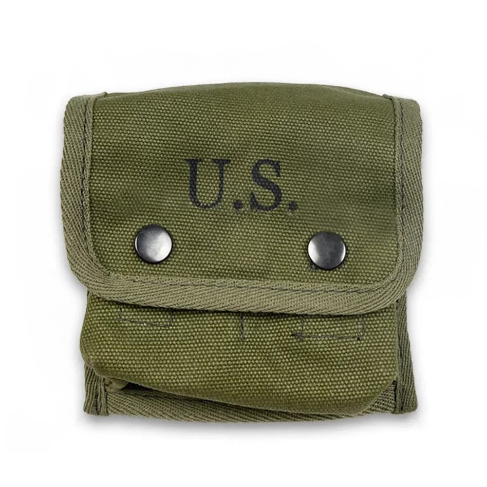 WWII WW2 US ARMY M2 JUNGLE KIT PRIMO Ausilio POUCH M1945 KIT PRIMO AUTO CAMPO Esterno