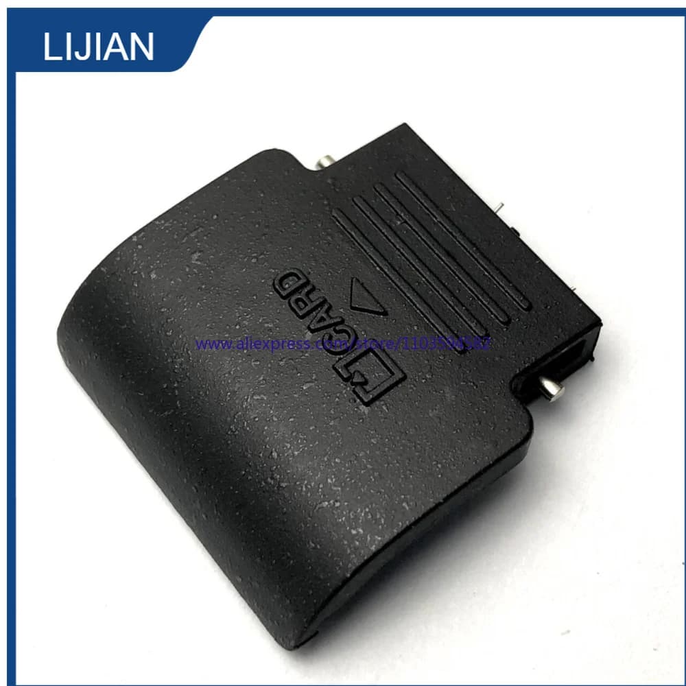 Nuovo originale nero e rosso per Nikon D3200 SD CF slot per scheda di memoria coperchio tappo per porta guscio parte di riparazione della fotocamera digitale