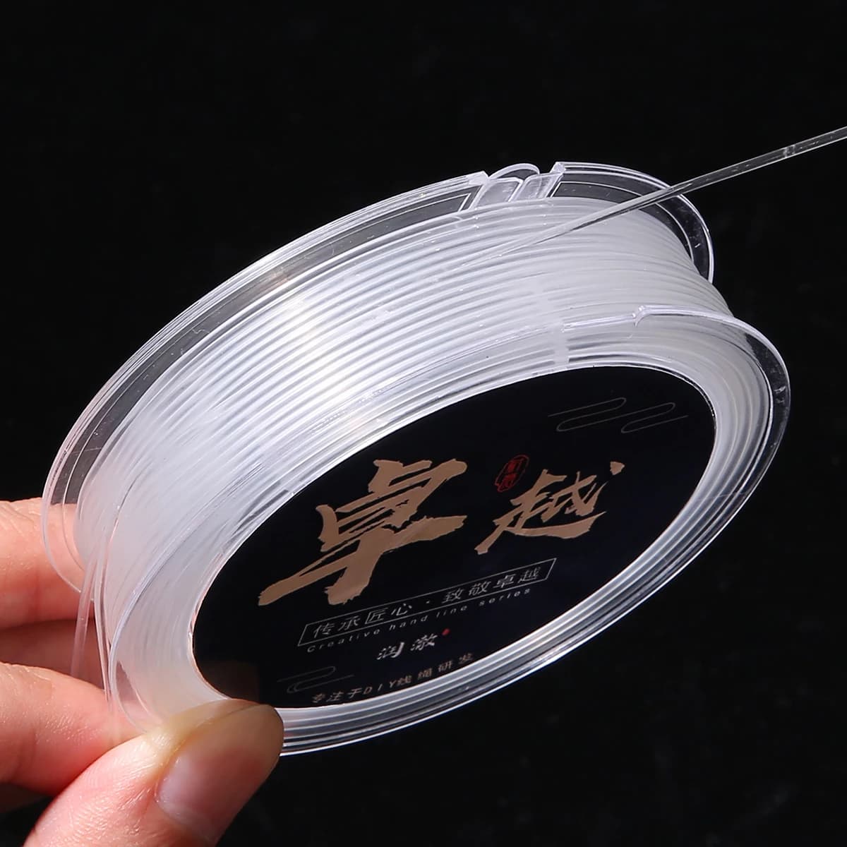 1Pc Transparent Strong Crystal Elastic Beading Line Suitable For DIY Beaded Bracelet Necklace Jewelry Making Accessories
