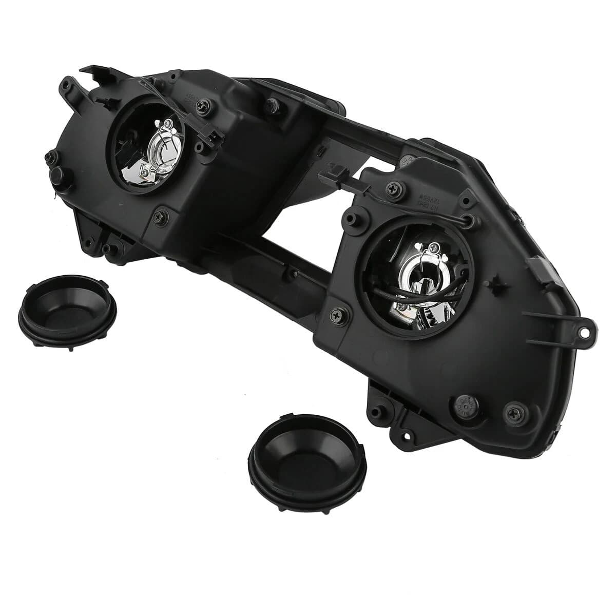 Faro Anteriore Nero Completo per Yamaha YZF R6 YZFR6 2008-2016 2009 2010 2011 2012 2013 2014 2015