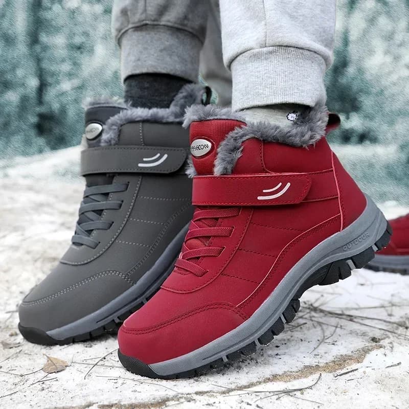 Stivaletti da donna da uomo Stivali da neve caldi impermeabili Scarpe da trekking antiscivolo da donna Sneaker da uomo Scarpe comode da coppia Women2024