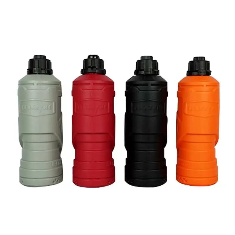 Tank Spare Parts Oil for 1.8L Motorcycle, Cylindrical Shape, Suitable for Installation on Glass Holders, Container Oil/Water