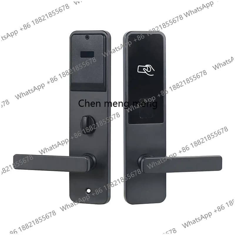 Serratura per porta d'hotel, chiave magnetica per hotel, serratura intelligente, chiave elettronica per hotel