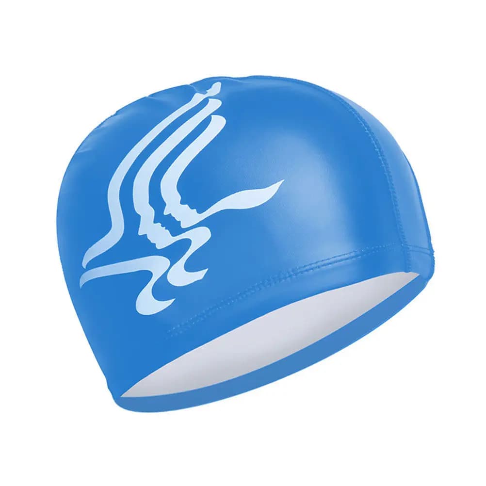 Sun Protection Waterproof Swimming Cap Women Elastic Lightweight Ear Cover Swim Hat Eco Friendly Comfortable Hair
