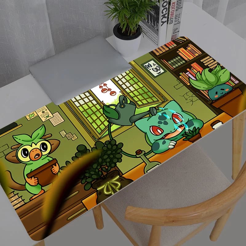Tappetino per mouse grande per PC Pokemon Pikachu, nuovo tappetino per mouse da gaming Kawaii per computer, accessori da gaming, tappetino per tastiera, tappetino da scrivania, tappeto da tavolo