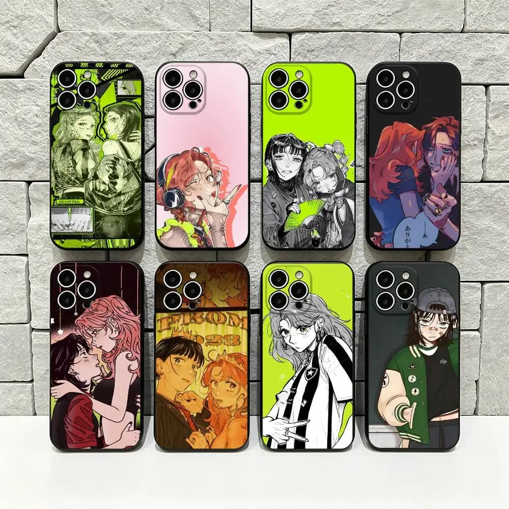 Aya Oosawa Koga Mitsuki Phone Case For iPhone 17 16 15 14 13 12 11 Pro Max 17 Air 16E XR 7 8 Plus SE2 Black Cover