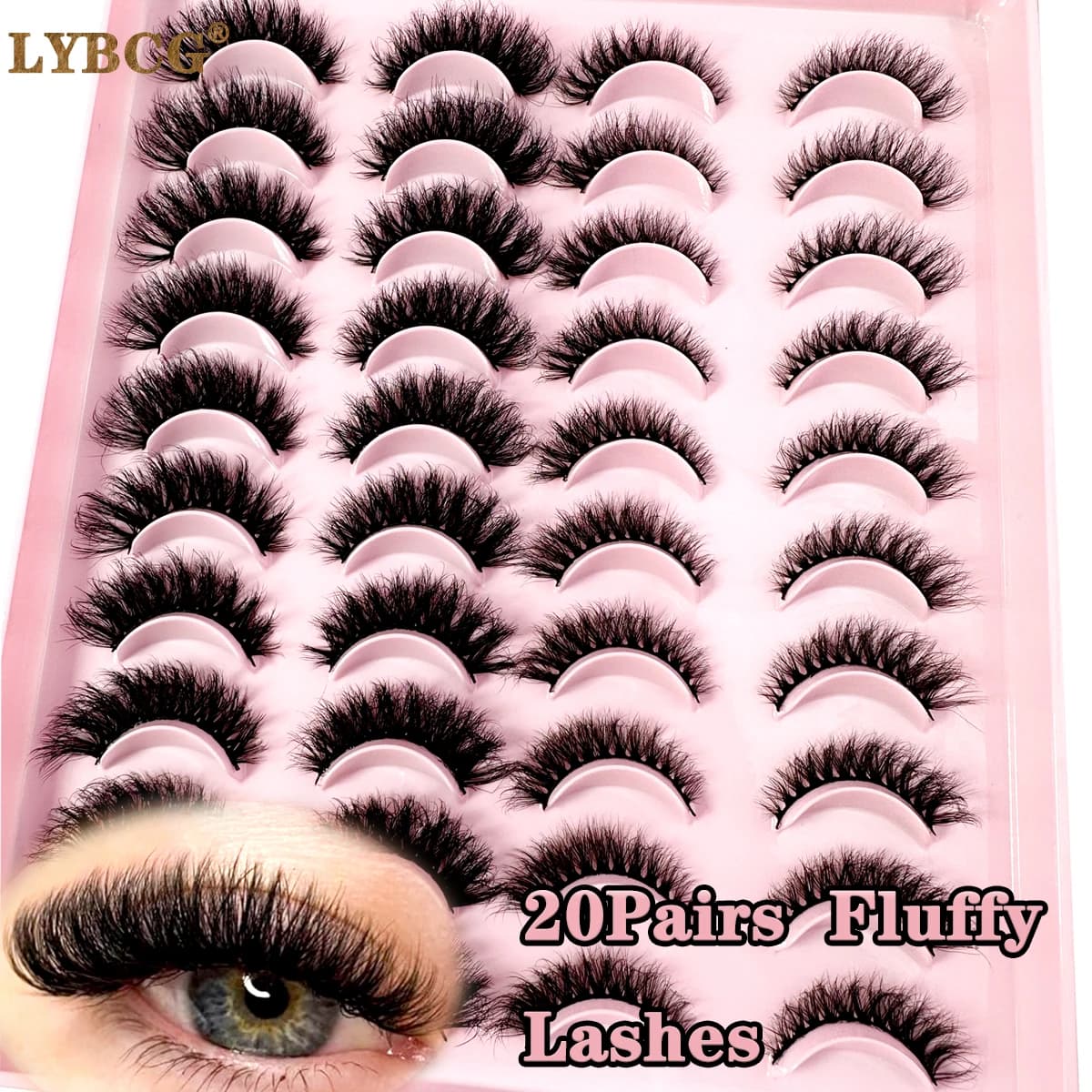 1/10/20 paia naturale 3d visone ciglia morbide ciglia finte croce disordinato denso ciglia estensione trucco falso cils maquillaje