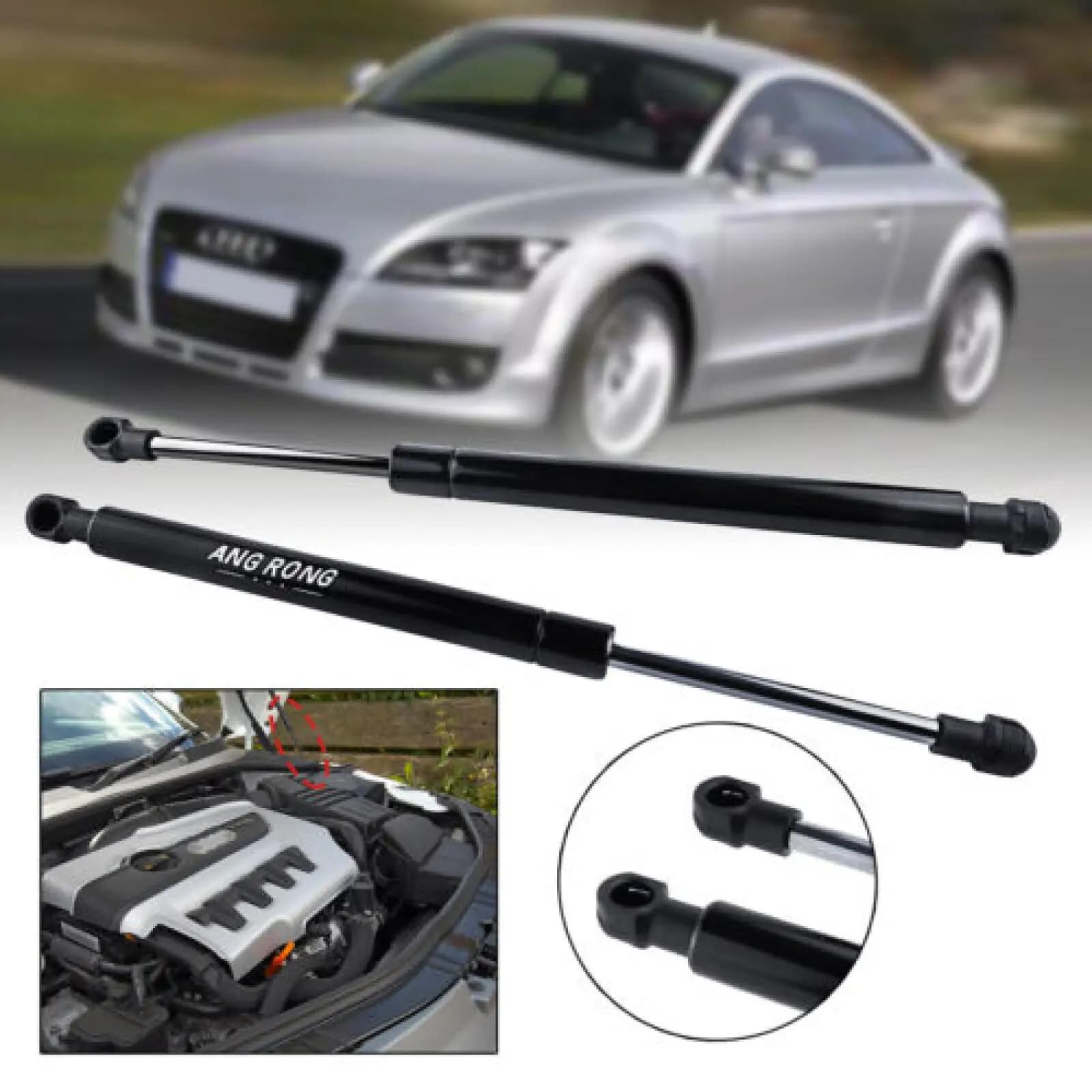 Sollevatore ammortizzatori a gas per cofano anteriore per Audi TT Coupe 8J3 8J9 440N 2006-2014