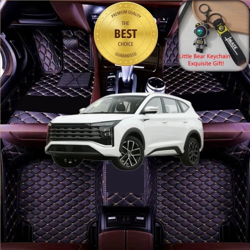Customized Auto Car Mats for Sehol X8 PLUS/JAC X8 PLUS, Auto Accessories, Custom Car Mats for Left/ Right Guide