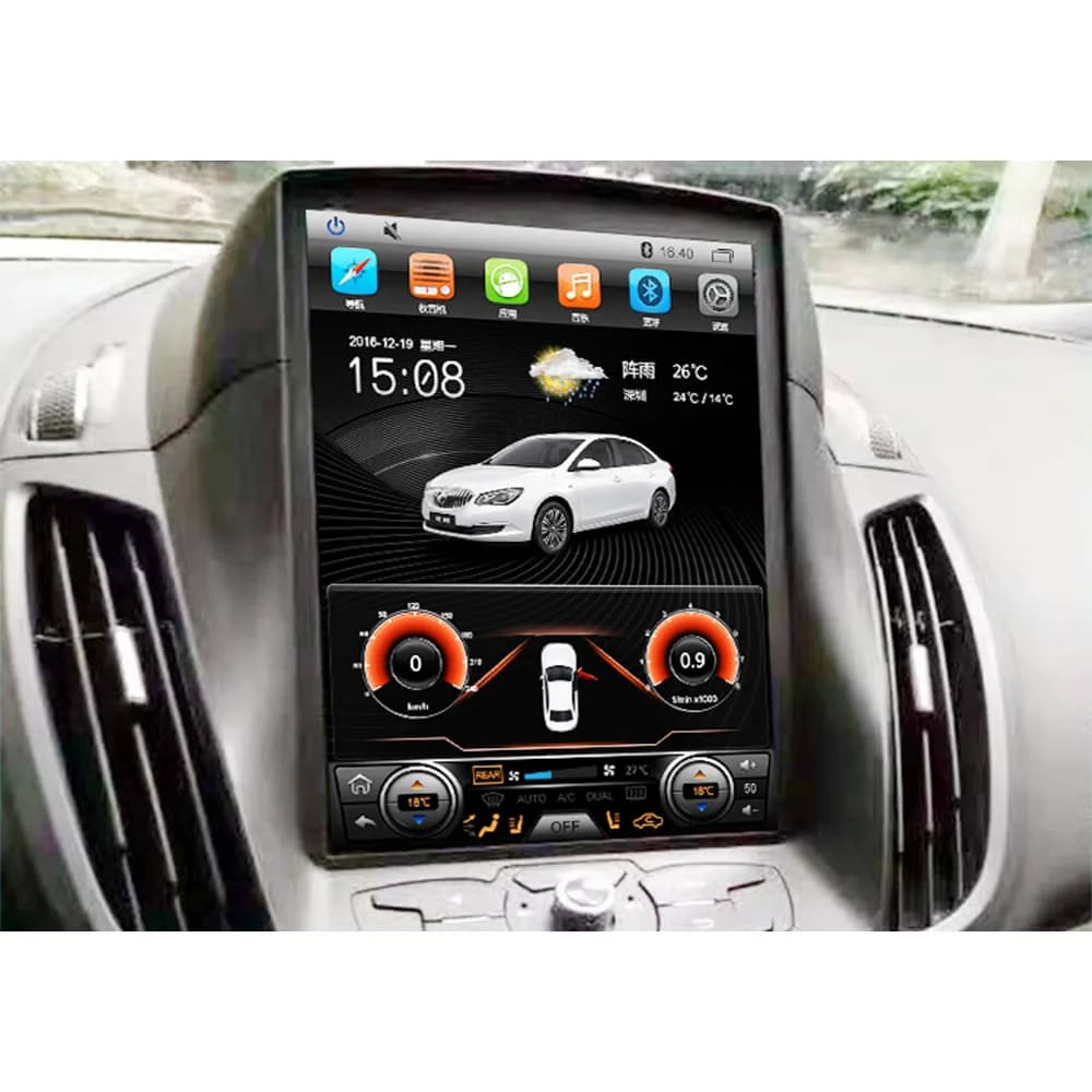 Per Ford Kuga 2 Escape 3 2012-2019 Android 14 Tesla Autoradio Multimediale Lettore Video Android Navigazione GPS Stereo