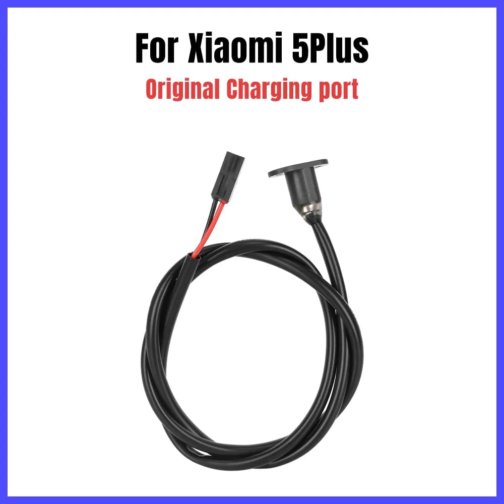 Original Charging Port for Xiaomi 5Plus MI5Plus Electric Scooter Charger Connecting Plug Replacement Parts