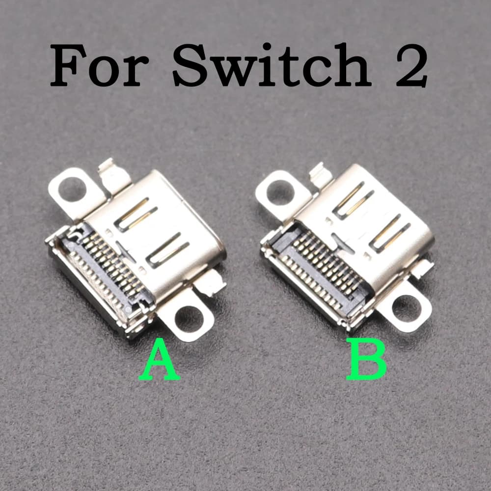 5 pz/lotto Originale Nuovo per Switch 2 NS2 Console di Gioco Connettore di Ricarica USB Type-C Porta di Ricarica NS 2