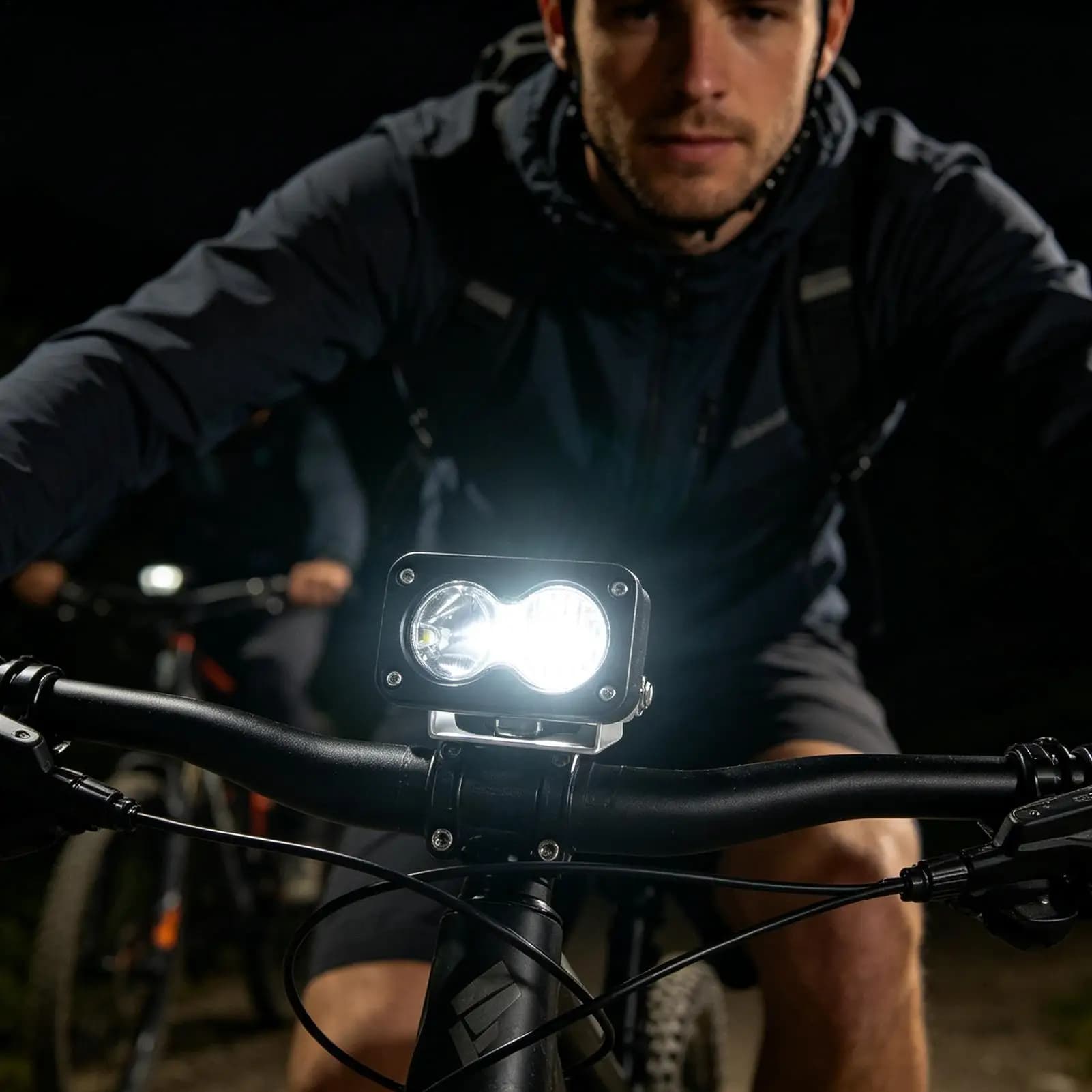 20W 6500K Waterproof Electric Bike Headlight LED Bicycle Light with 3 Pin Connector for Motorcycle Night Riding Outdoor Cycling