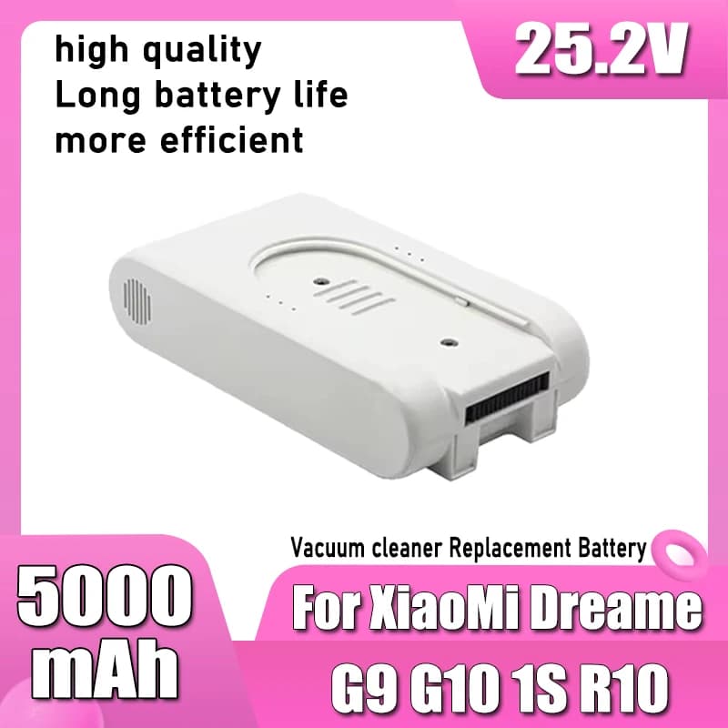 For Xiaomi Mijia wireless vacuum cleaner, G9 G10 G9 Plus G10 Plus battery replacement DGDXT-7S1P-001