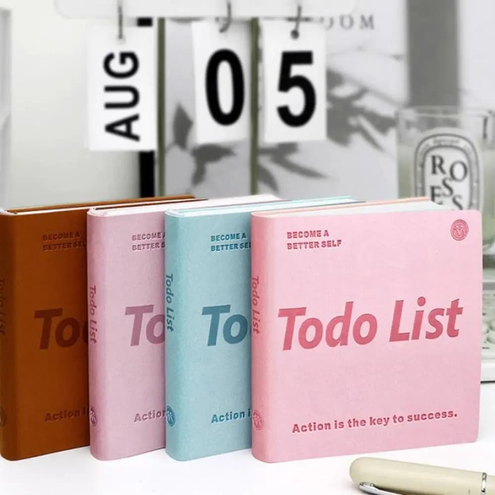 New Time Management 365 Day Planner Portable Note-Taking To Do List Notebook Learning Schedule Notepad Student Stationery