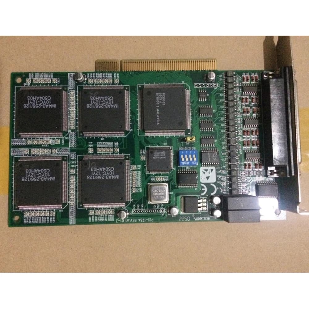 Scheda di acquisizione dati per controllo industriale PCl-1784 REV.A1 01-3, testata al 100%, spedizione rapida, perfettamente funzionante