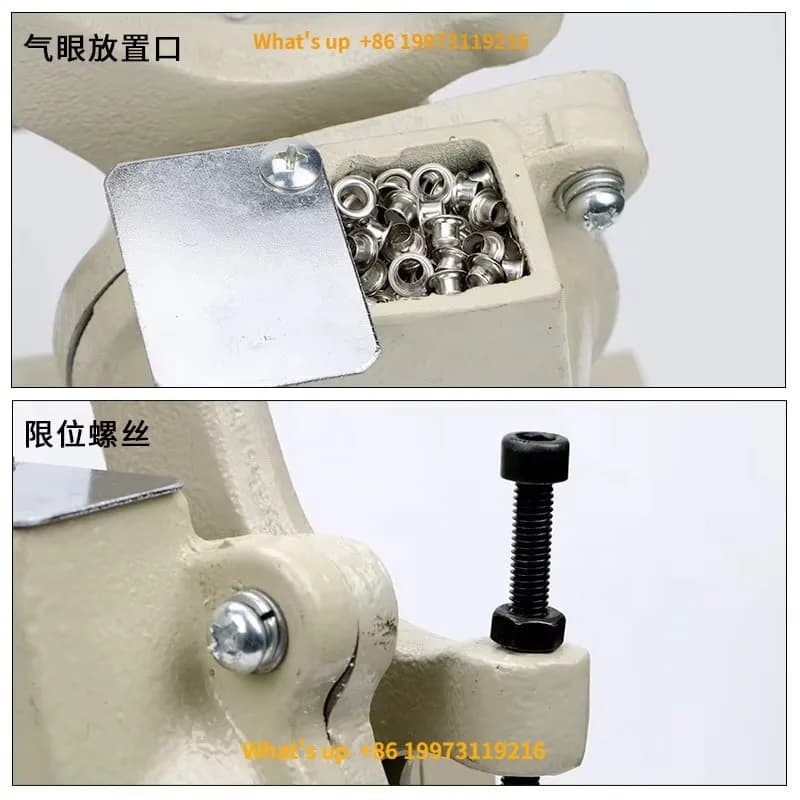 NEW 4mm Double Head Drilling Machine for Paper Bags 2026