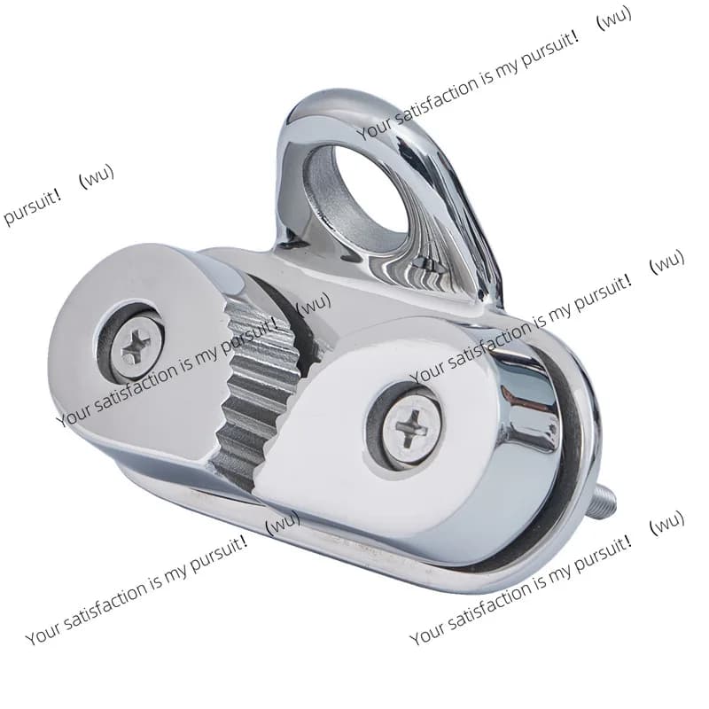Acciaio inossidabile 316, morsetto per corda fusa, morsetto, morsetto per corda Raccordi hardware per vela marina Clip per pilates