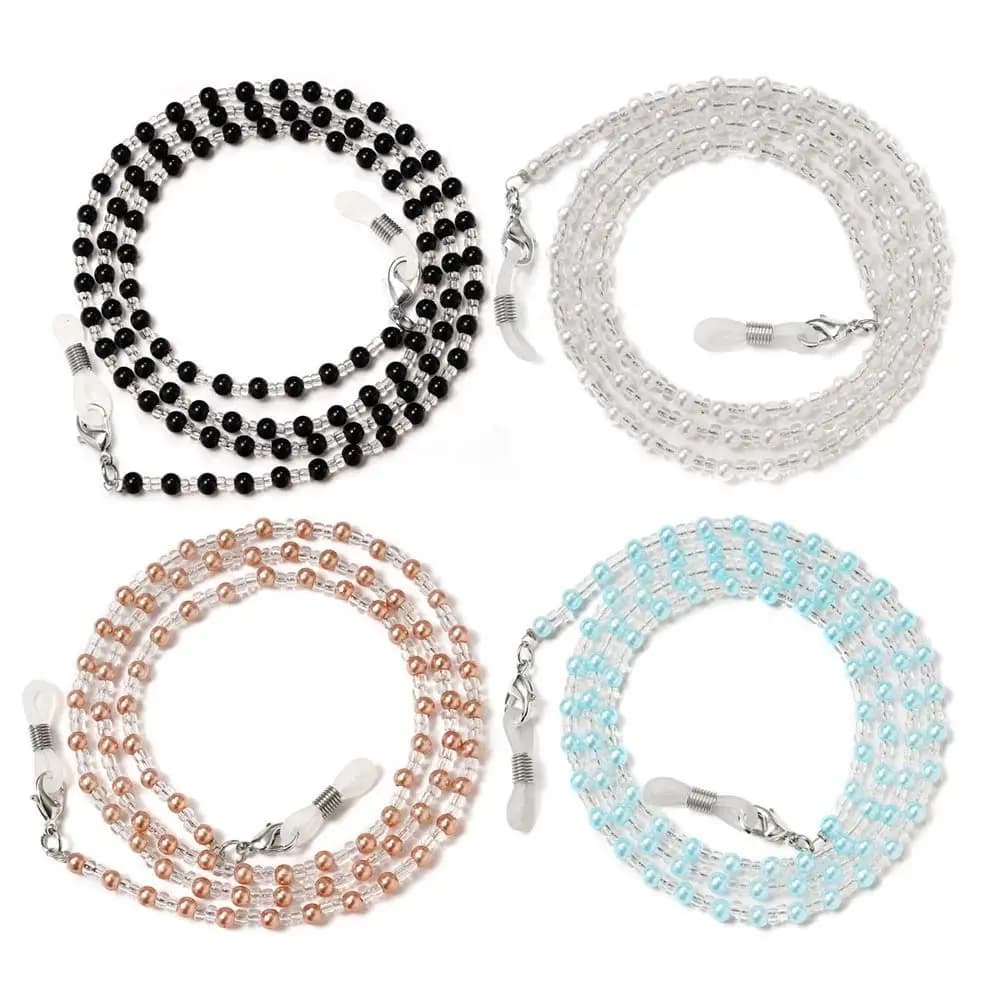 Catenelle per Occhiali da Donna con Cristalli, Cordino per Occhiali, Catenelle per Occhiali con Perline, Catenelle per Occhiali da Sole, Catenelle per Mascherine