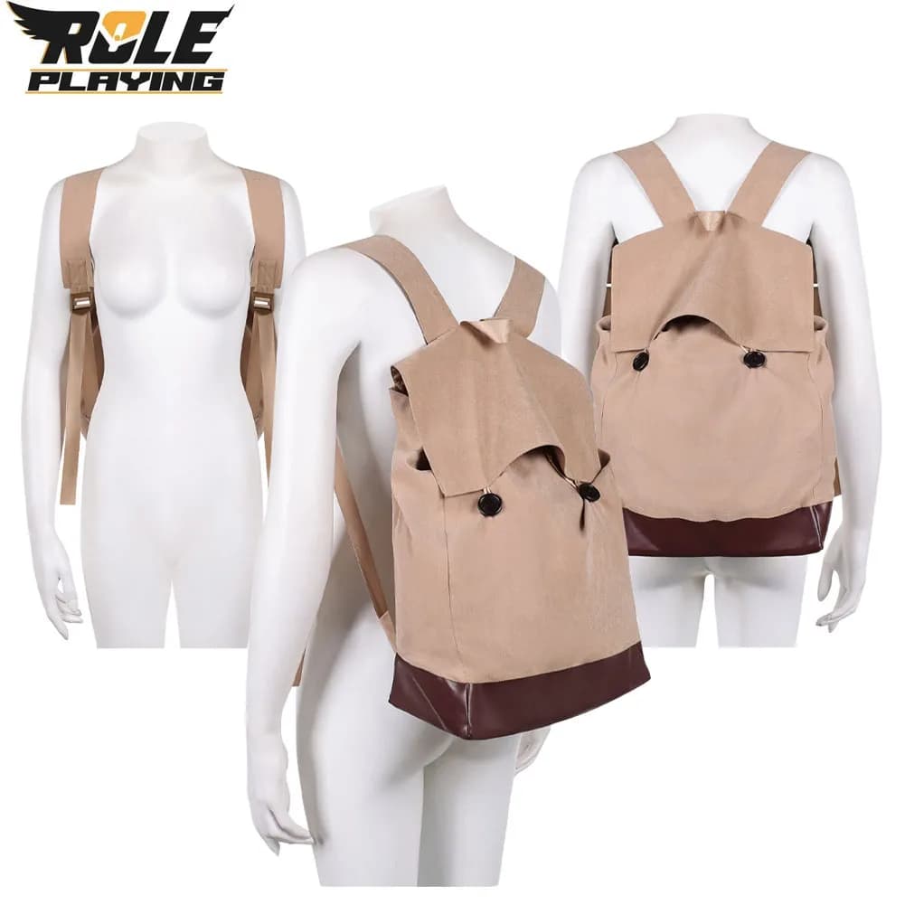 Luffy Cosplay Backpack, Adult Shoulder Bag, Film Costume Accessories, Halloween Backpack, Carnival, Party & Gifts