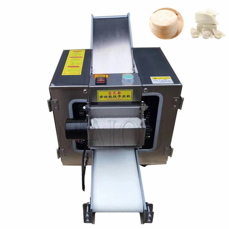 Macchina Automatica per Pasta 110V 220V, Pressa per Noodle Commerciale in Acciaio Inox, Macchina per Stendere la Pasta