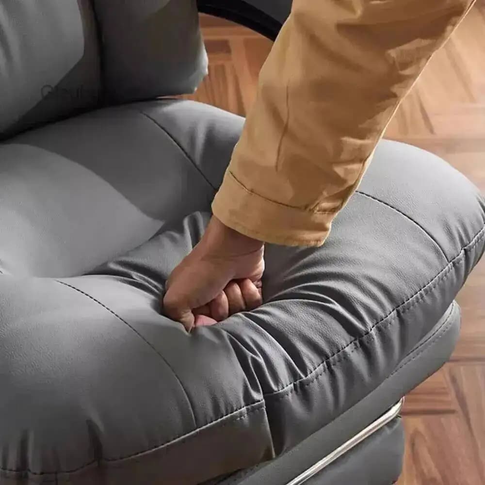 Sedia Ergonomica di Lusso, Comoda Poltrona da Ufficio in Stile Nordico Moderno, Sedia da Gaming Relax, Chaise Longue Confortevole, Arredamento per Ufficio e Gaming