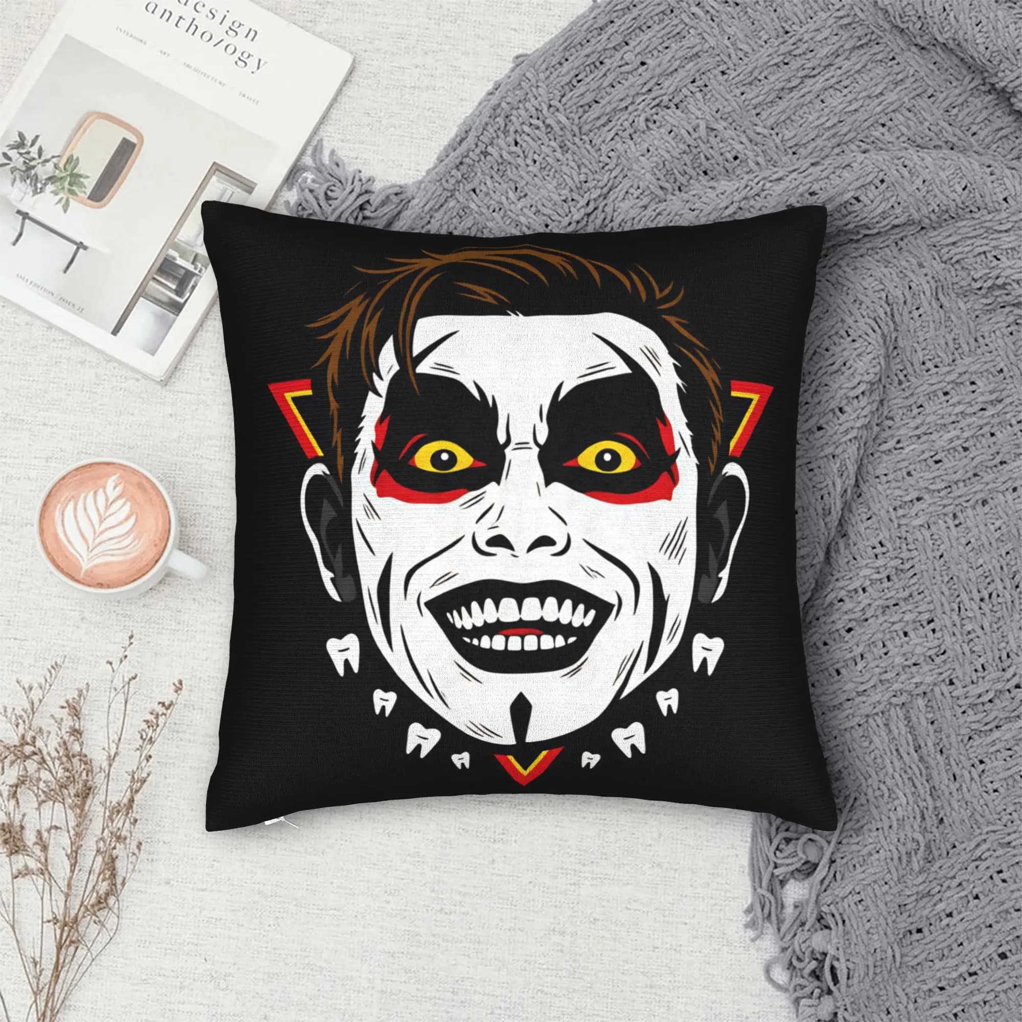 Danhausen Merch Very Nice Very Evil Pillow Case Kawaii Pillow Cover Comfy Pillowcases For Office Car Home Decor