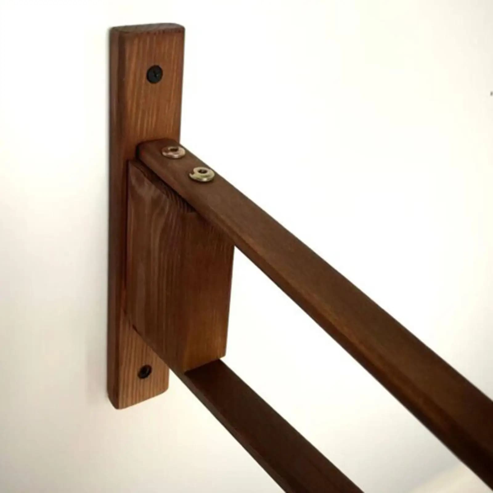 Wall Mounted Wood Bracket Farmhouse,Decorative Wall Hanger Shelves,Plant Stand for Wind Chimes Planters Pendant Lights Bedroom